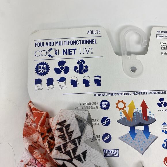 BUFF Standard CoolNet UV+ Insect Shield Multifunctional Headwear Tribal Hiking - Picture 5 of 5